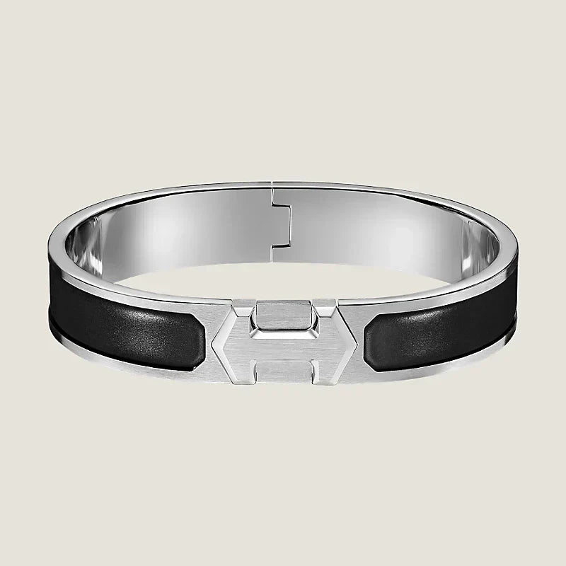 18K Super Hermes Black Bracelet