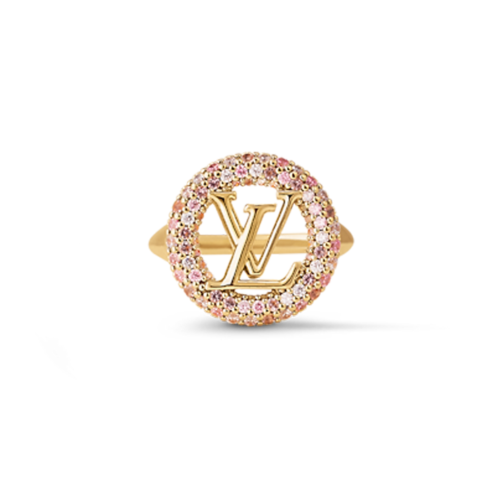 18K Louis Vuitton Louise Tresor Rings