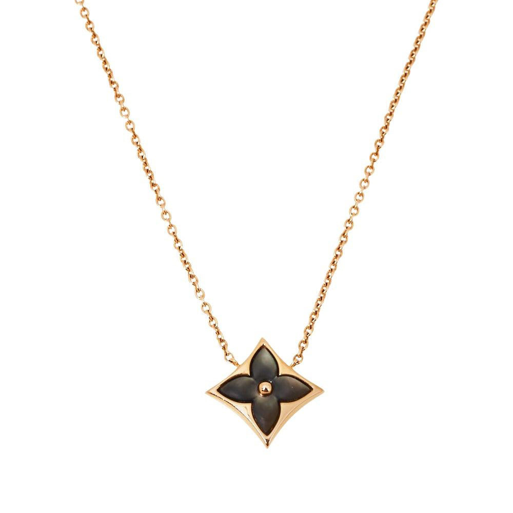 18K Louis Vuitton Color Blossom Necklace