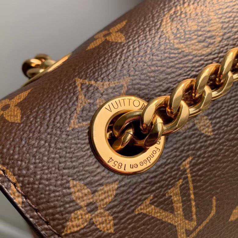 LOUIS VUITTON LV PASSY HAND BAG 22CM MONOGRAM CANVAS