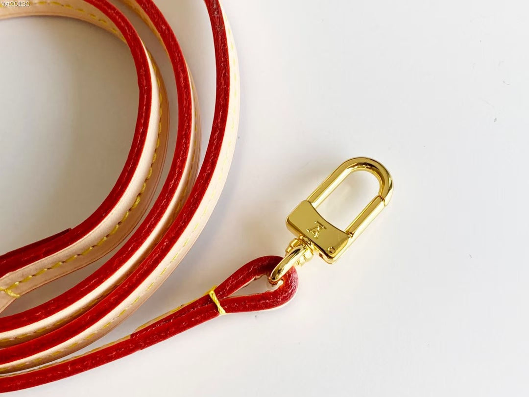 LOUIS VUITTON LV 25S POCHETTE ACCESSOIRES 21 IN BROWN MONOGRAM CANVAS GOLD HARDWARE