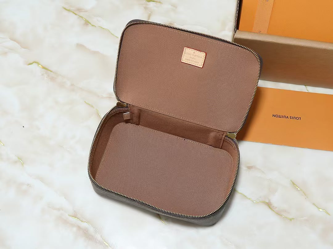 LOUIS VUITTON PACKING CUBE MM/PM/GM IN BROWN MONOGRAM CANVAS