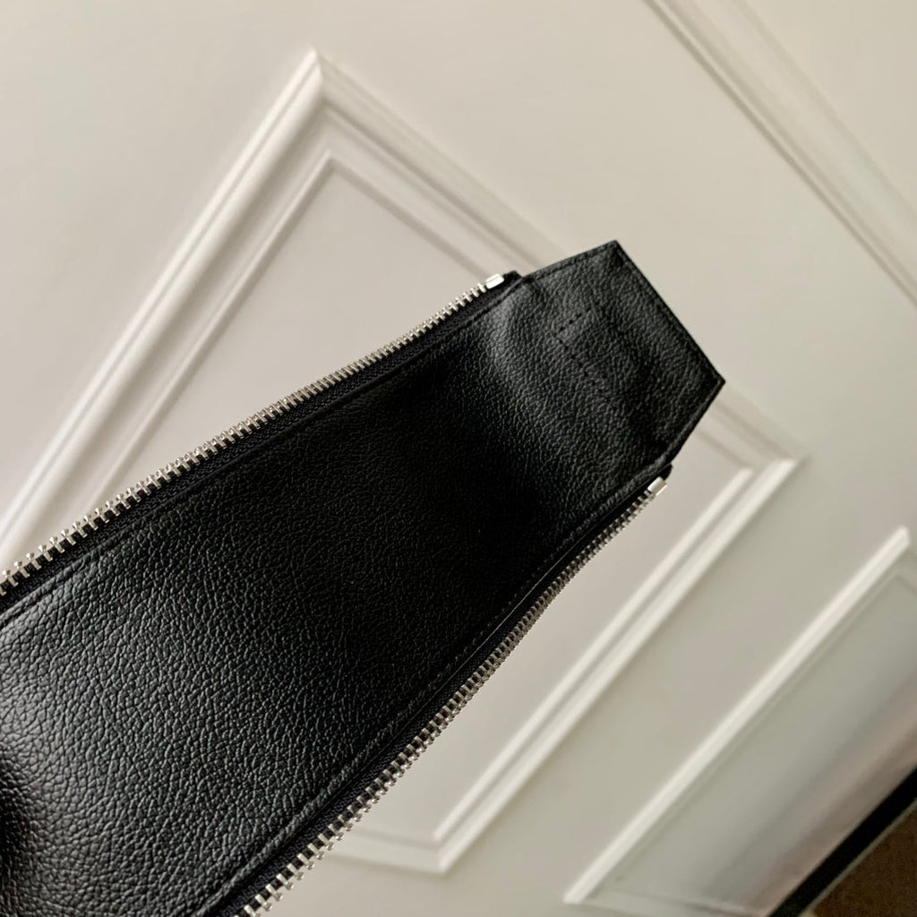 LOUIS VUITTON DOPP KIT 28 IN BLUE MONOGRAM COATED CANVAS