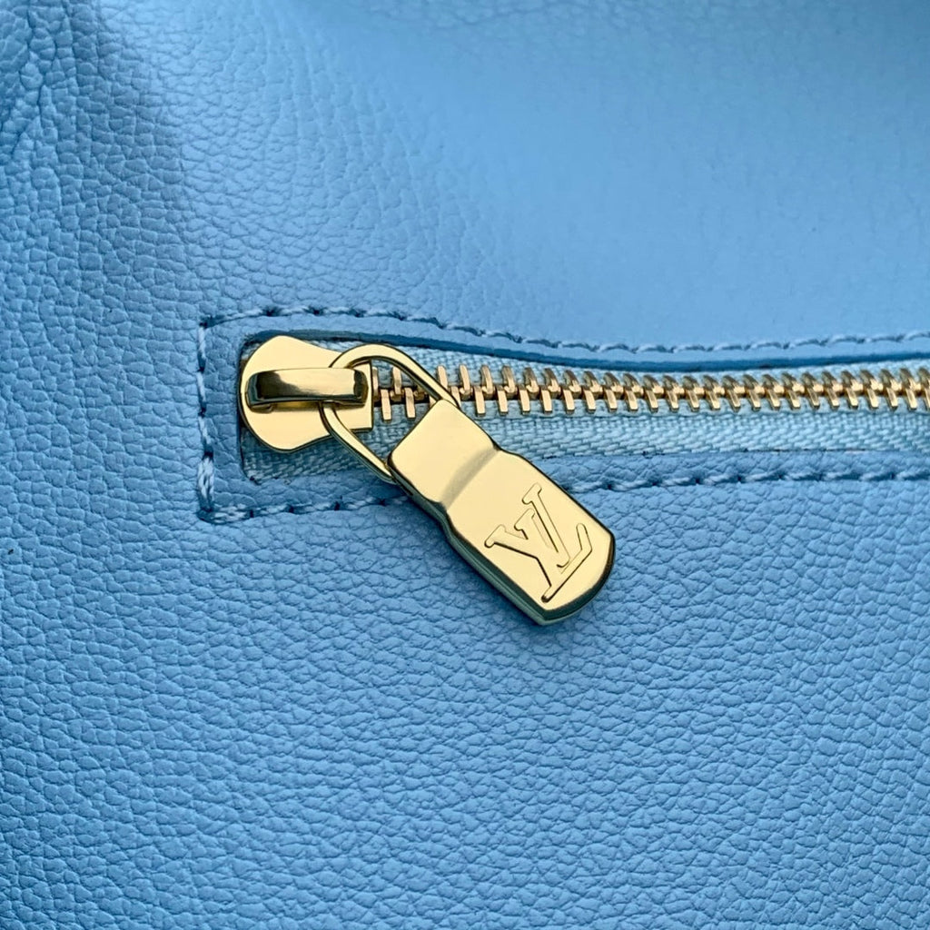 LOUIS VUITTON VIVIENNE 27 IN BROWN MONOGRAM COATED CANVAS GOLD LOCK