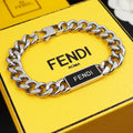 18K Fendi Chain Bracelet