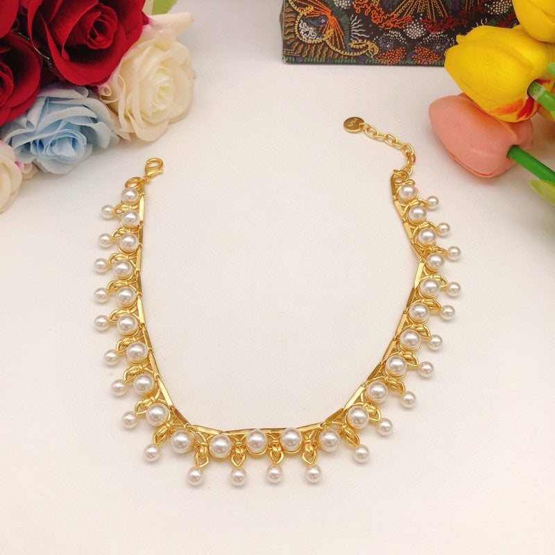 18K Dior 30 Montaigne Pearl Necklace