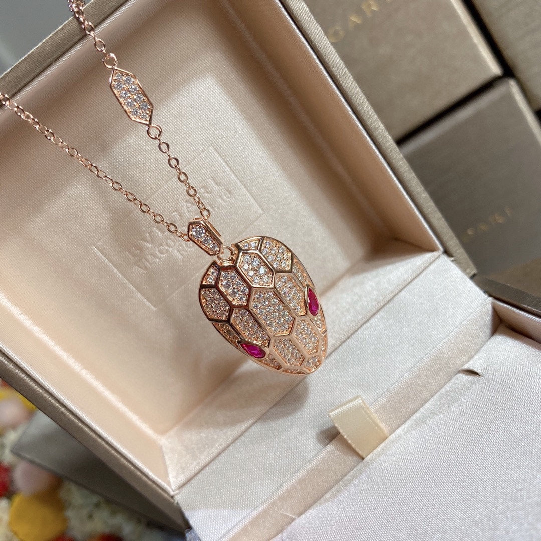 18K BVLGARI Serpenti Necklace