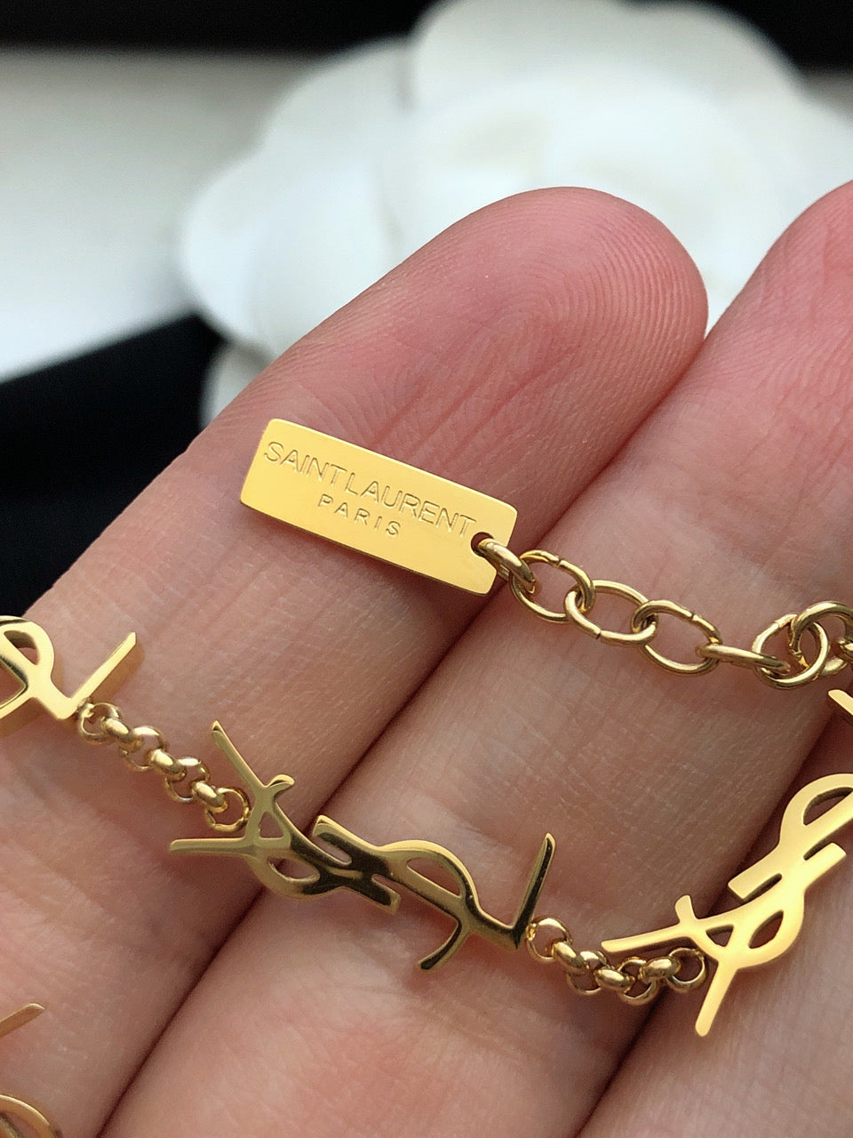 18K YSL Mini Cassan Bracelet