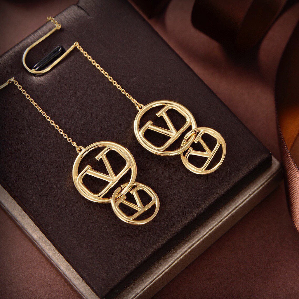 18K Valentino Long Earrings