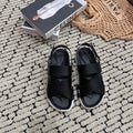 HERMES ELECTRIC SANDAL BLACK CALFSKIN